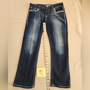 Women's 29 Daytrip Virgo Capri Stretch Blue Jeans